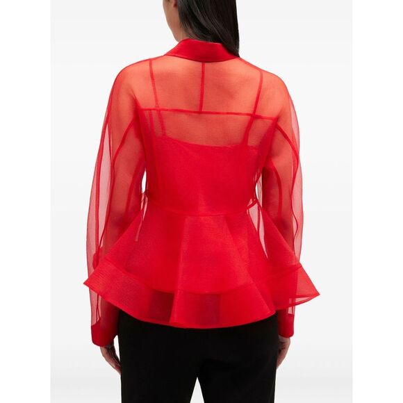 Ganni Red Tops - Shirts Women